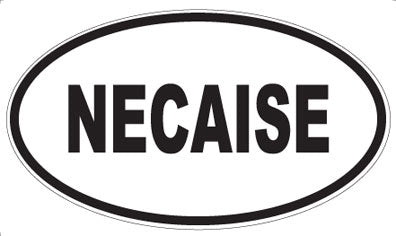 NECAISE - Oval Magnet