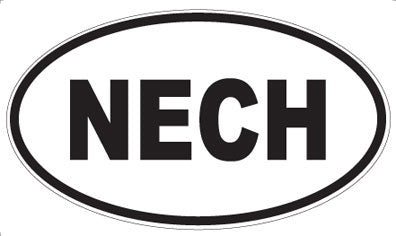 NECH - Oval Magnet