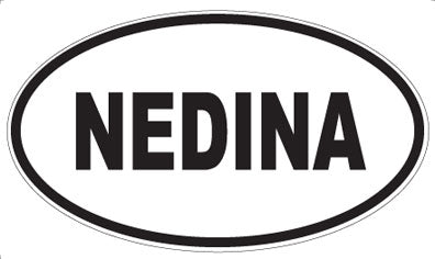 NEDINA - Oval Magnet