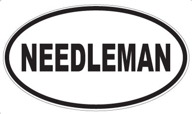 NEEDLEMAN - Oval Magnet
