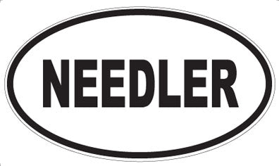 NEEDLER - Oval Magnet