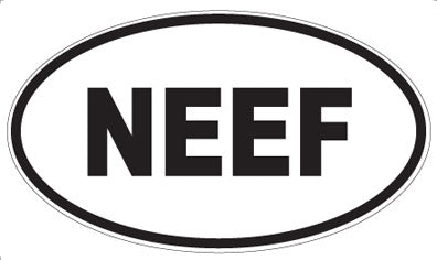 NEEF - Oval Sticker