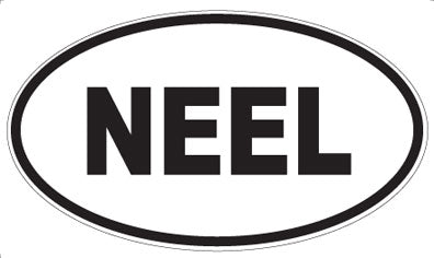 NEEL - Oval Sticker