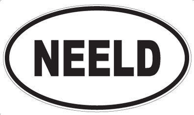 NEELD - Oval Magnet