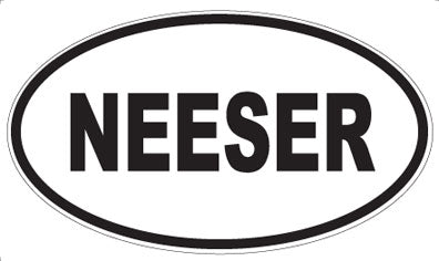 NEESER - Oval Magnet