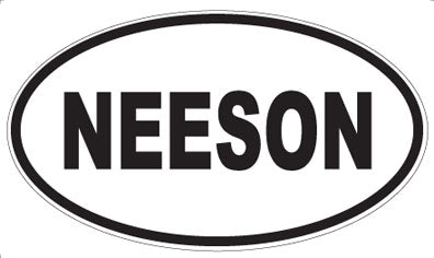 NEESON - Oval Magnet