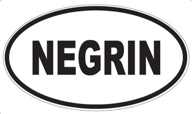 NEGRIN - Oval Magnet