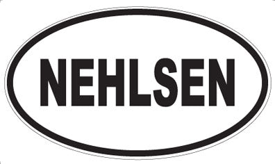 NEHLSEN - Oval Magnet
