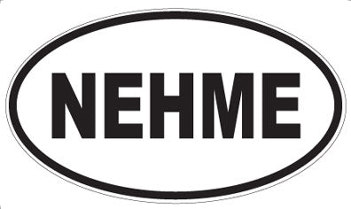 NEHME - Oval Magnet