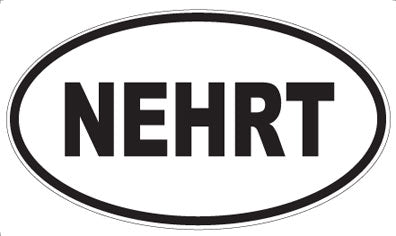 NEHRT - Oval Magnet