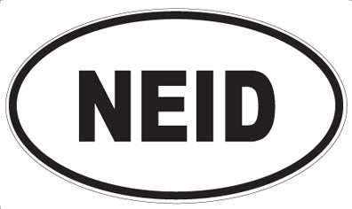 NEID - Oval Sticker