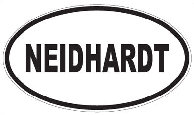 NEIDHARDT - Oval Magnet
