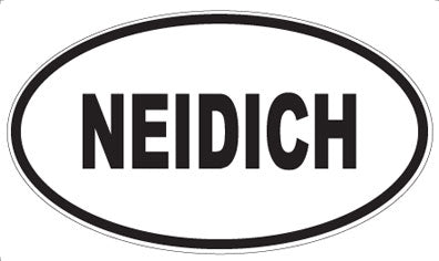 NEIDICH - Oval Magnet