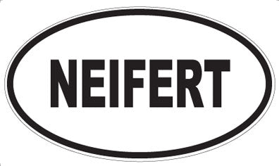 NEIFERT - Oval Magnet