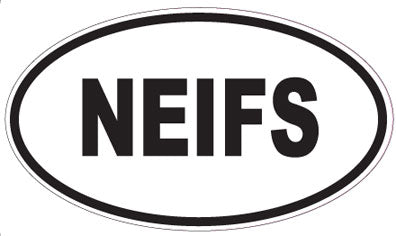 NEIFS - Oval Sticker