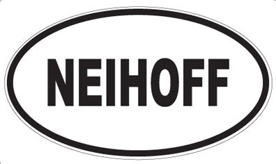 NEIHOFF - Oval Magnet