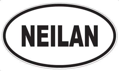 NEILAN - Oval Magnet