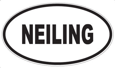 NEILING - Oval Sticker