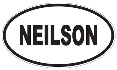 NEILSON - Oval Magnet
