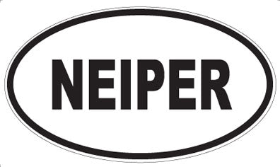 NEIPER - Oval Magnet