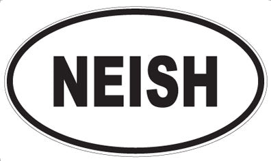 NEISH - Oval Magnet