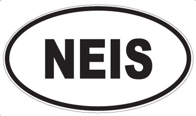 NEIS - Oval Magnet