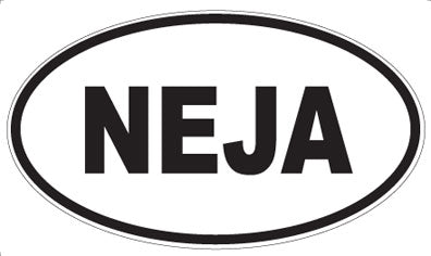 NEJA - Oval Magnet