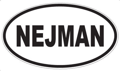 NEJMAN - Oval Magnet