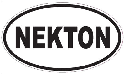 NEKTON - Oval Sticker