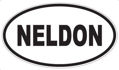 NELDON - Oval Magnet