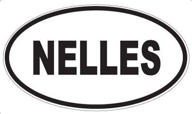 NELLES - Oval Magnet