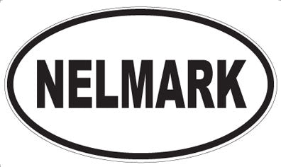 NELMARK - Oval Sticker