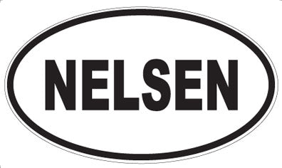 NELSEN - Oval Magnet