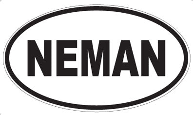 NEMAN - Oval Magnet