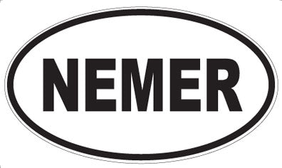 NEMER - Oval Magnet
