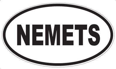 NEMETS - Oval Magnet
