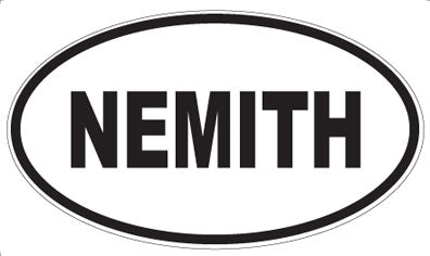 NEMITH - Oval Magnet