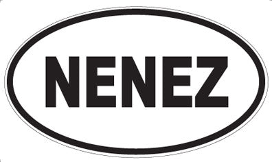 NENEZ - Oval Sticker