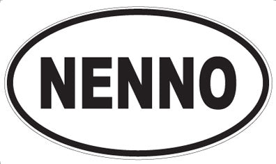 NENNO - Oval Magnet