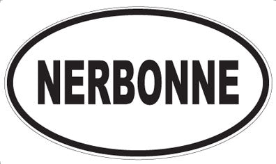 NERBONNE - Oval Magnet