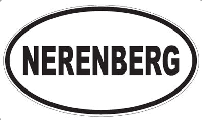 NERENBERG - Oval Magnet