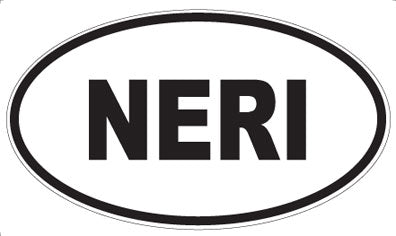 NERI - Oval Sticker