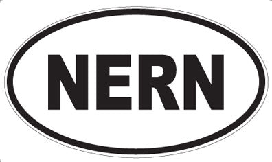NERN - Oval Magnet
