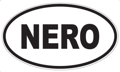 NERO - Oval Magnet
