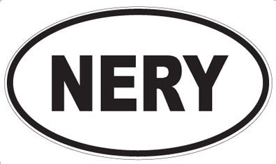 NERY - Oval Magnet