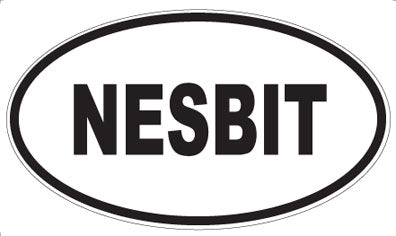 NESBIT - Oval Magnet