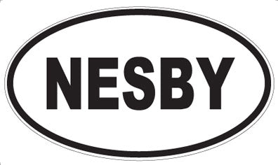 NESBY - Oval Magnet