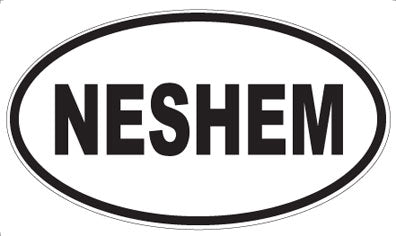 NESHEM - Oval Sticker