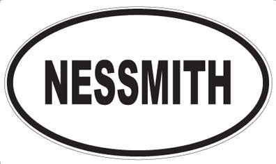 NESSMITH - Oval Magnet