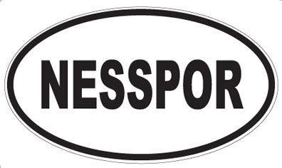 NESSPOR - Oval Sticker